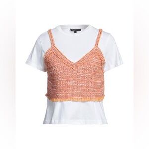 Brand new Maje T-shirt and vest 2